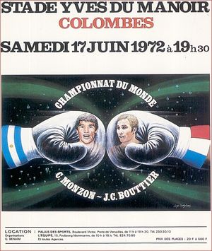 1972-06-17 - Carlos Monzon vs. Jean Claude Bouttier (Poster).jpg