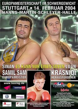 2004-02-14 - Luan Krasniqi vs. Sinan Samil Sam (Poster).jpg
