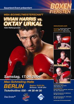 2004-04-17 - Vivian Harris vs. Oktay Urkal (Poster).jpg