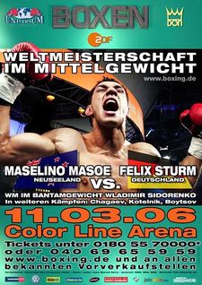 2006-03-11 - Felix Sturm vs. Maselino Masoe (poster).jpg
