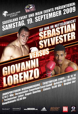 2009-09-19 - Sebastian Sylvester vs. Giovanni Lorenzo (Poster).jpg