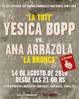2010-08-14 - Yesica Yolanda Bopp vs. Ana Arrazola (Poster).jpg