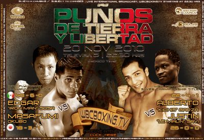 2010-11-20 - Justin Savi vs. Alberto Garza (Poster).jpg