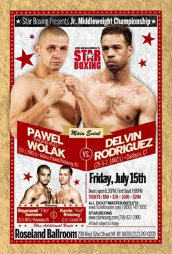2011-07-15 - Pawel Wolak vs. Delvin Rodriguez (Poster).jpg