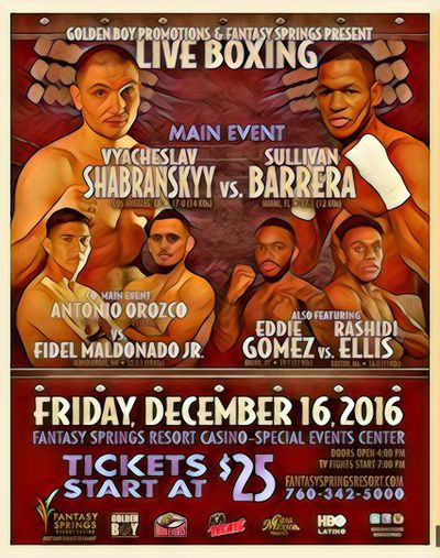 2016-12-16 - Vyacheslav Shabranskyy vs. Sullivan Barrera (poster).jpg