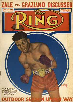 cover with Sugar Ray Robinson