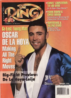 cover with Oscar De La Hoya