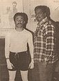 Alberto Davila with trainer Memo Seto.jpg