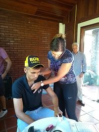 File:Andrew David Gomes Ribeiro Undergoing Medical Examination (03).jpg