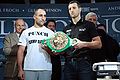 Arthur Abraham Carl Froch weigh in courtesy Tom Casino.jpg