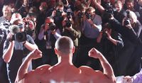 File:Arthur Abraham reverse shot at Wilczewski weigh in.jpg