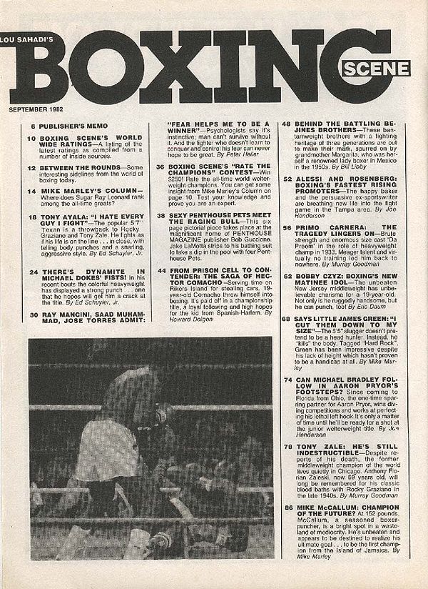 Table of Contents