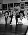 Bobby Chacon and Ruben Olivares with boxing promoter Jack Kent Cook..jpg