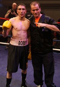File:Bobby George and Dennis Hobson.JPG
