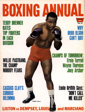 Sonny Liston on cover