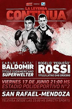 Carlos Manuel Baldomir vs. Eduardo Flores, Rogelio Omar Rossi vs. Luzimar Gonzaga (poster).jpg