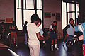 Frankie Baltazar with Dub Huntley @ the Olympic Gym...L.A., Ca..jpg