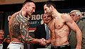 Froch Kessler weigh in.JPG