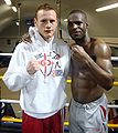 George Groves and Paul David January 2010.jpeg
