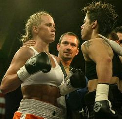 Holly Holm vs. Ann Saccurato (1st meeting).jpg