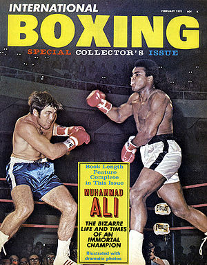 Feb. 1971 cover with Gerry Cooney & Muhammad Ali