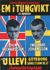 File:Ingemar Johansson vs. Dick Richardson (poster).jpg