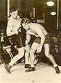 Jack Sharkey & wrestler Everett Marshall .1931.jpg