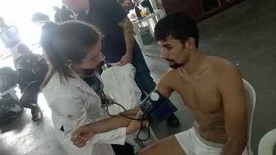 Jeferson Velasque Serafim Undergoing Medical Examination (01).jpg