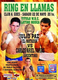 File:Julio Paz vs. Carlos Ariel Farias (poster).jpg