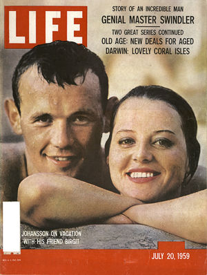 July 1993 cover with Ingemar Johansson