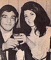 Mando Ramos celebrates victory over Teo Cruz with Stella Ceja..jpg