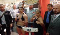 File:Milena Koleva vs. Aline de Cassia Scaranello-Weighing.jpg