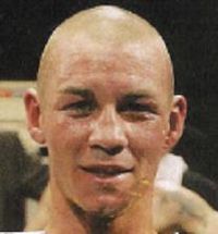 Cook with the European Featherweight belt (Photo by EMPICS)