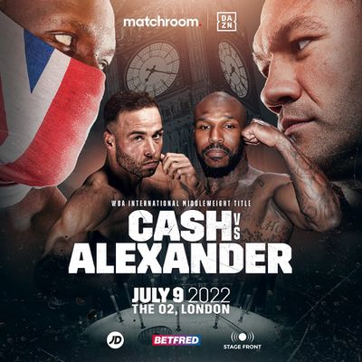 O2 Arena, Greenwich, London, United Kingdom, Felix Cash vs. Vaughn Alexander.jpg