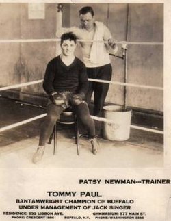 Paul with trainer Patsy Newman