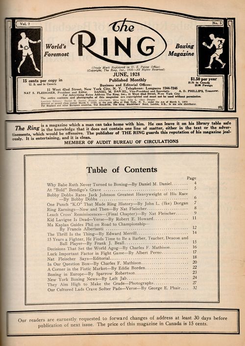 Table of Contents