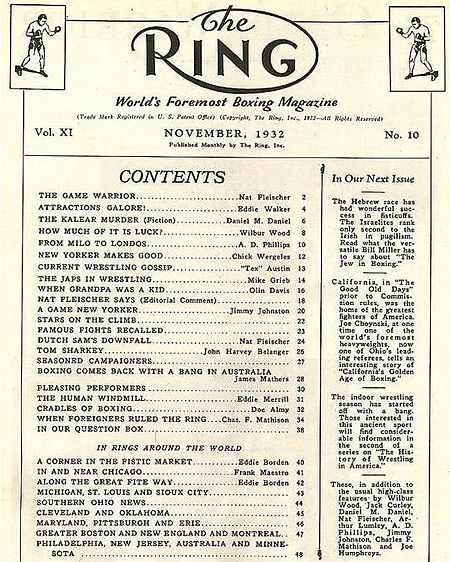 Table of Contents