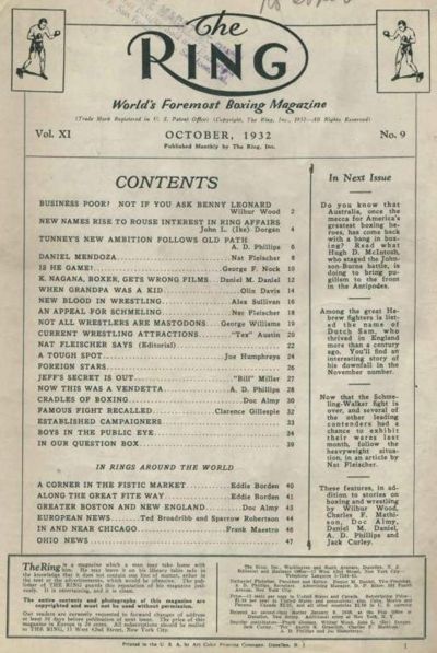 Table of Contents