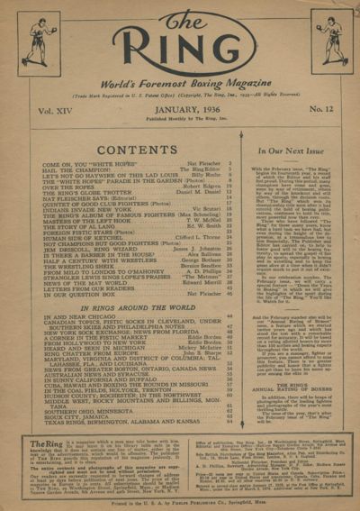 Table of Contents
