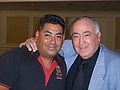 Referees, Marty Denkin & son David Denkin...CBHOF 2006.JPG
