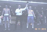 File:Siegerehrung Ernesteas Dapkus wins over Bernd Hargesheimer.jpg