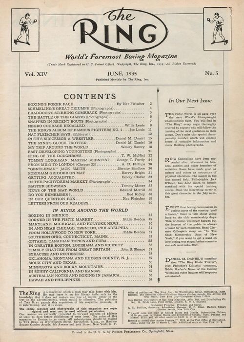 Table of Contents