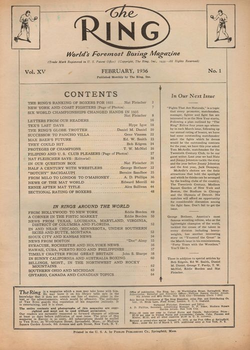 Table of Contents