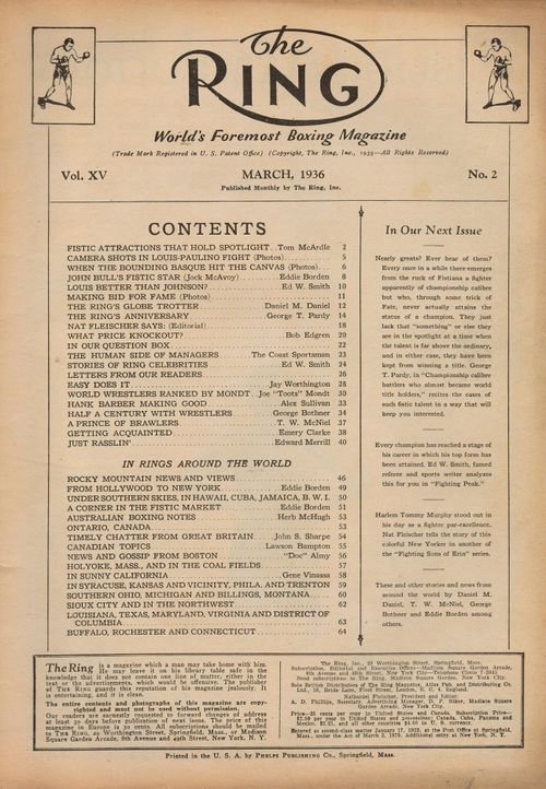 Table of Contents