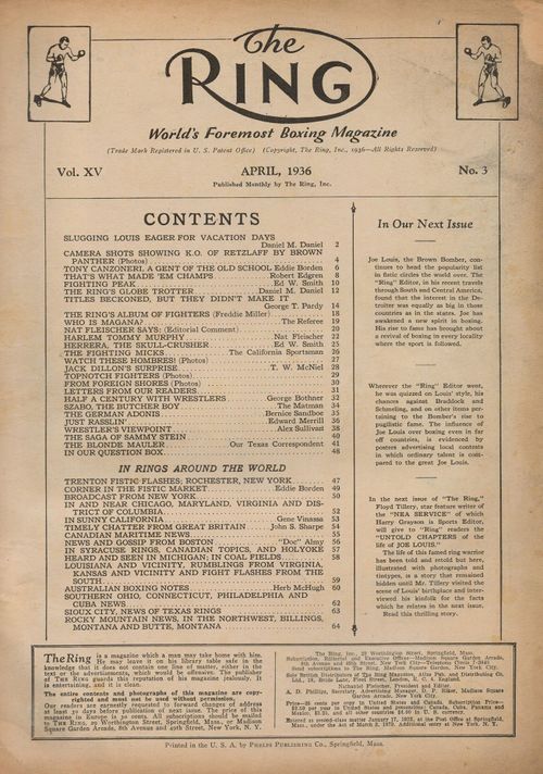 Table of Contents
