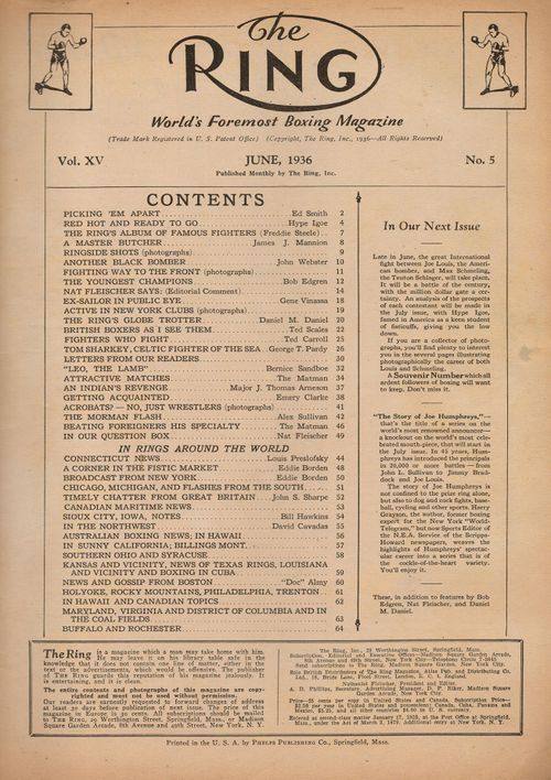 Table of Contents