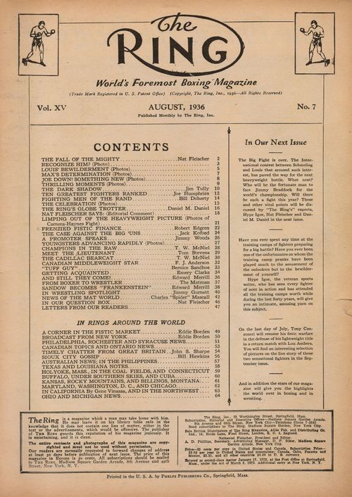 Table of Contents