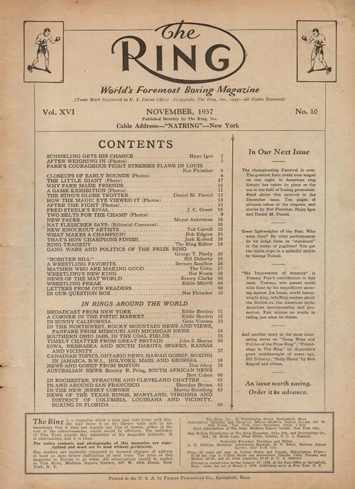 Table of Contents