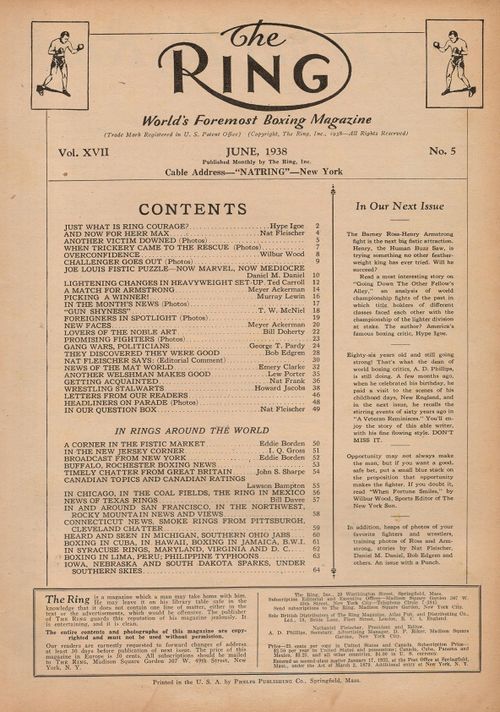 Table of Contents