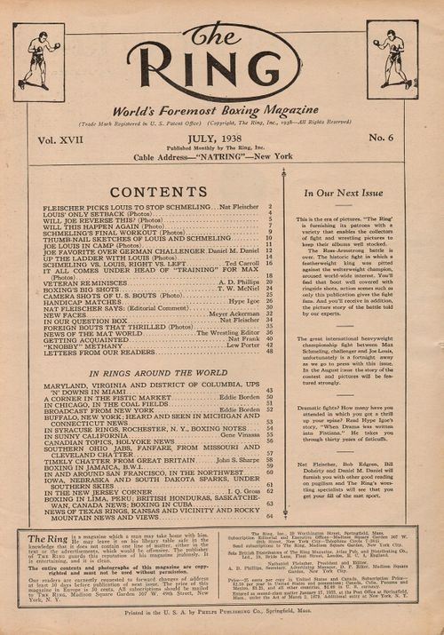 Table of Contents